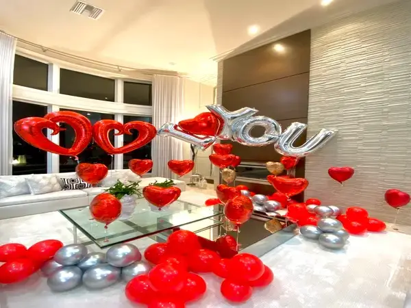 Valentine's Day balloon bouquets in Miami — photo 6