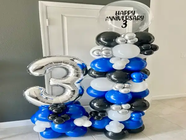 Anniversary balloon bouquets in Miami — photo 3