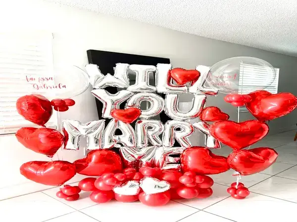 Anniversary balloon bouquets in Miami — photo 5