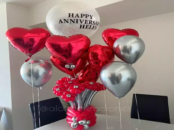 Anniversary balloon bouquets in Miami — photo 7