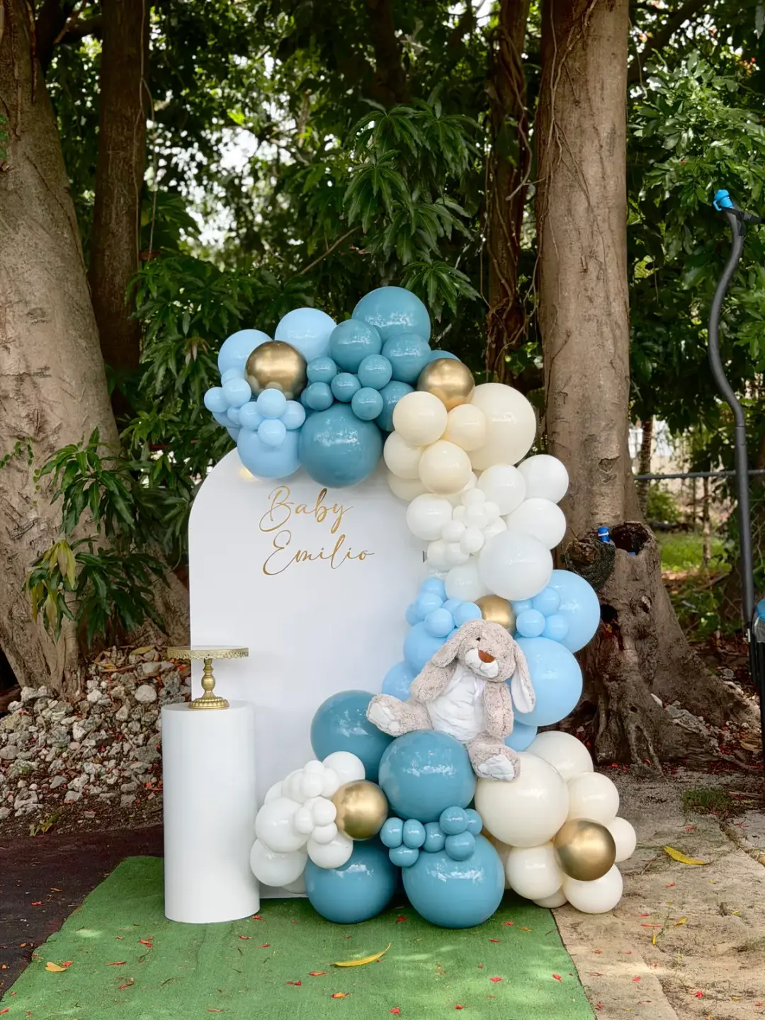 Baby Shower balloon decorations in Miami — photo 1