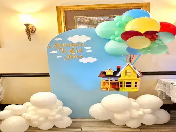 Baby Shower balloon decorations in Miami — photo 18