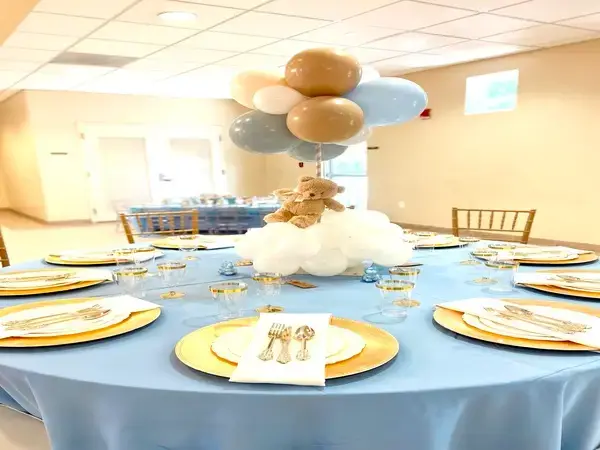 Baby Shower balloon decorations in Miami — photo 24