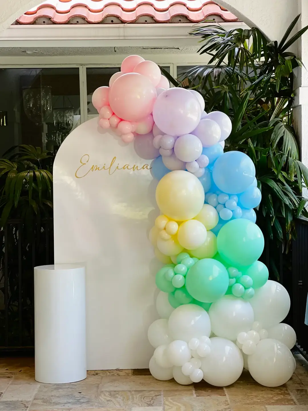Baby Shower balloon decorations in Miami — photo 5