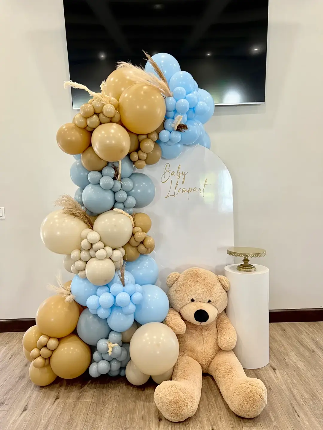 Baby Shower balloon decorations in Miami — photo 6