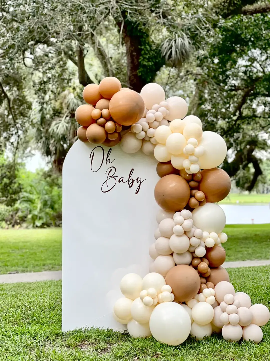 Baby Shower balloon decorations in Miami — photo 7