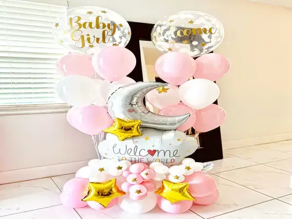 Welcome Baby balloon bouquets in Miami — photo 8