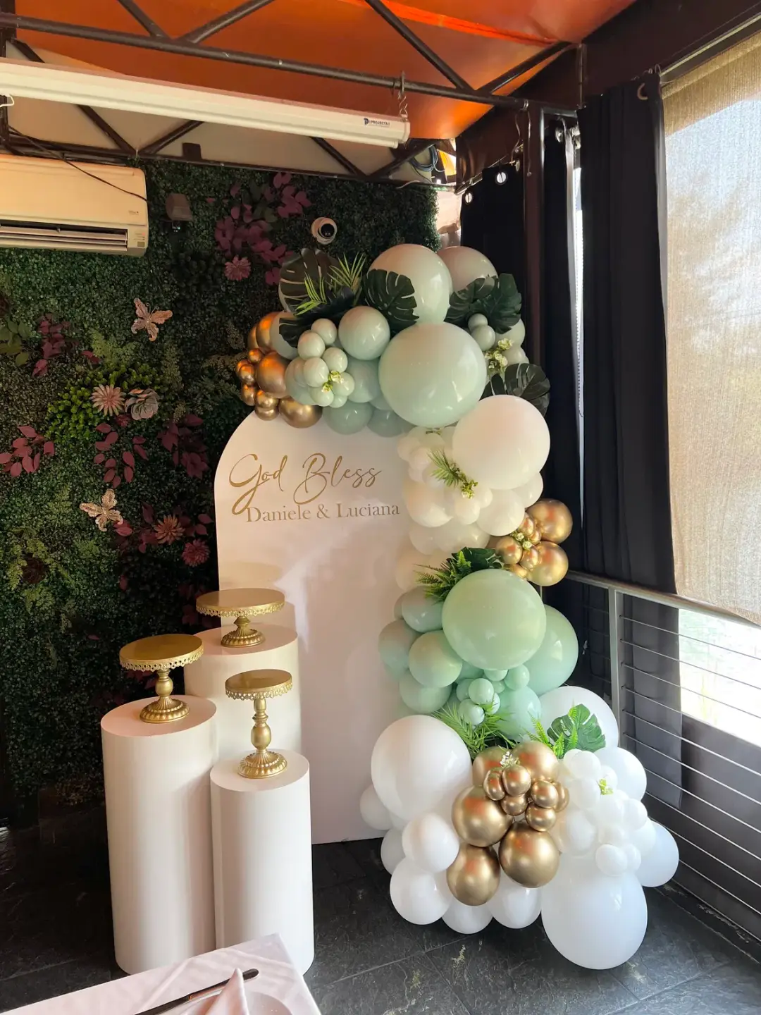Communion, Confirmation & Baptism balloon decorations in Miami — photo 1