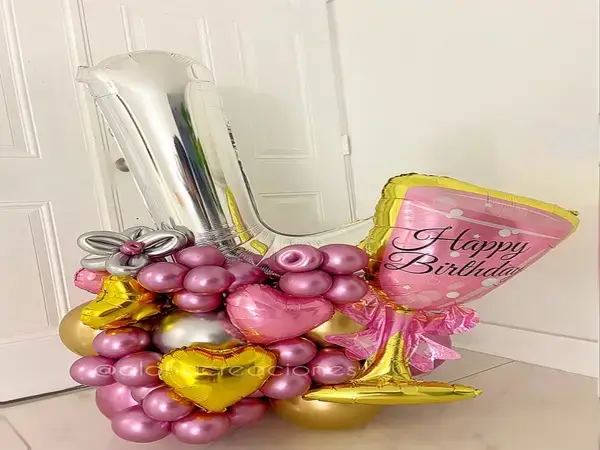 Birthday balloon bouquets in Miami — photo 10