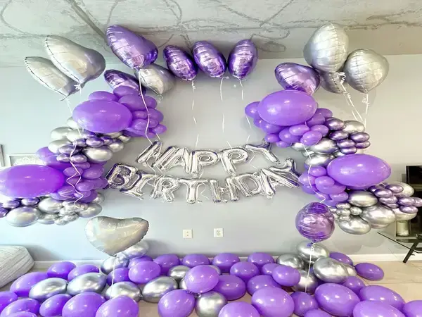 Birthday balloon bouquets in Miami — photo 16