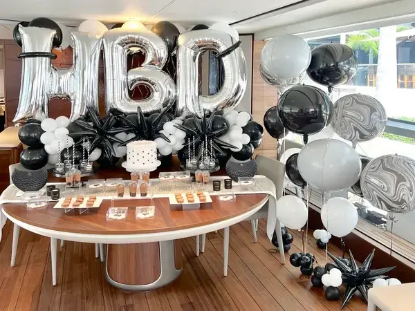 Birthday balloon bouquets in Miami — photo 18