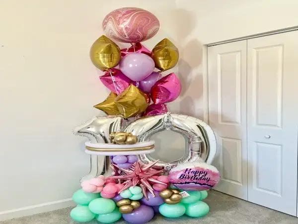 Birthday balloon bouquets in Miami — photo 19