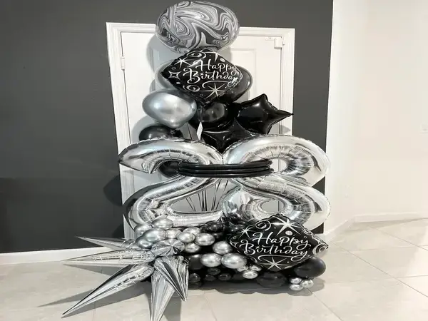 Birthday balloon bouquets in Miami — photo 22