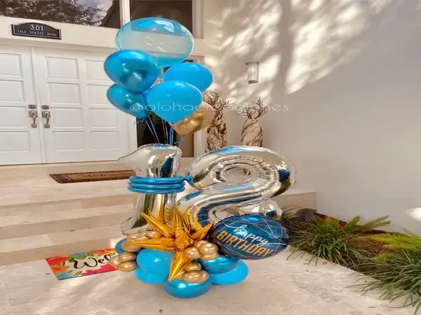 Birthday balloon bouquets in Miami — photo 26