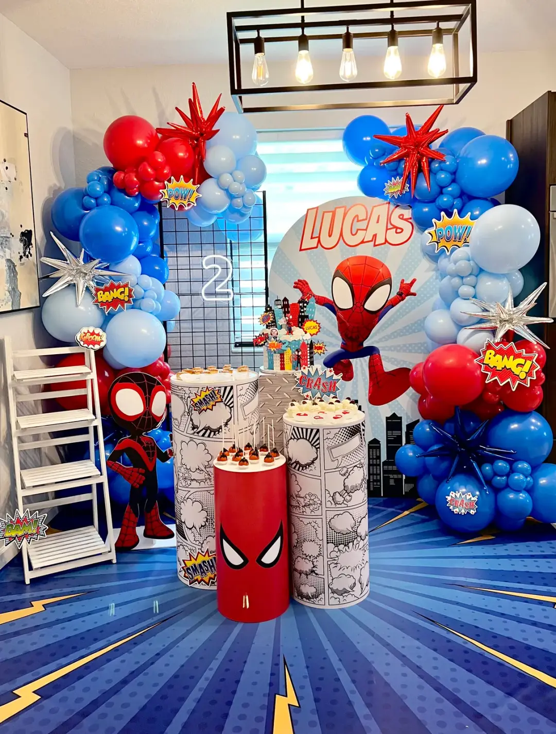 Birthday balloon decorations in Miami — photo 27