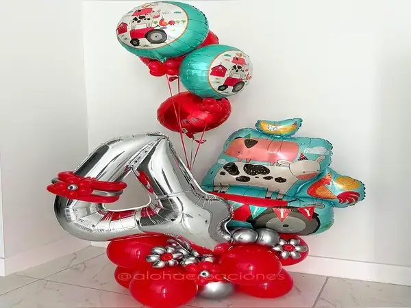 Birthday balloon bouquets in Miami — photo 33