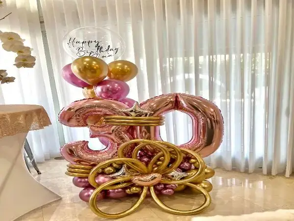 Birthday balloon bouquets in Miami — photo 43