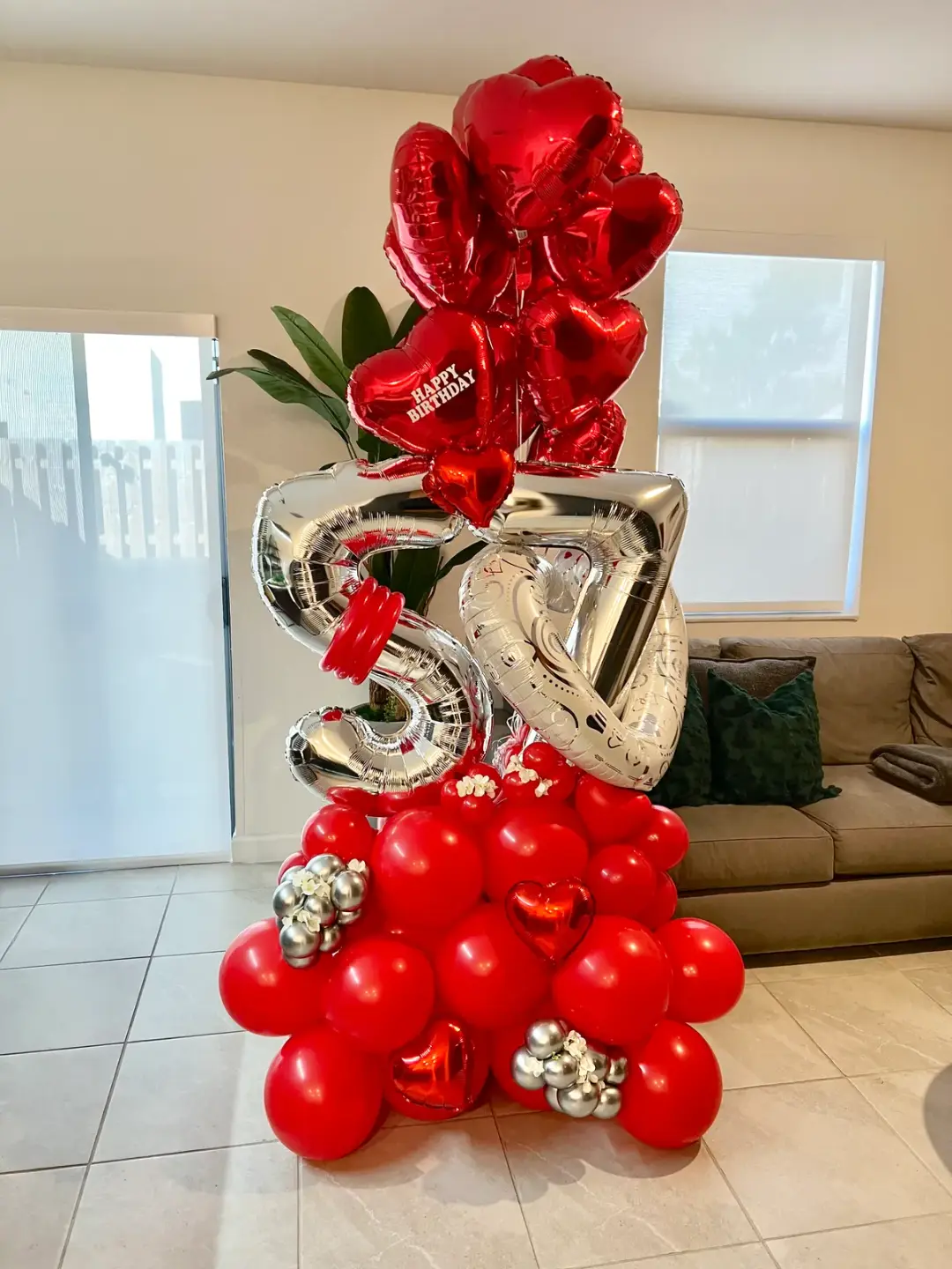 Birthday balloon bouquets in Miami — photo 6