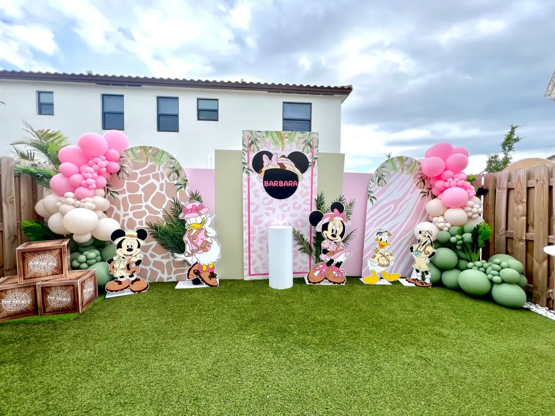 Birthday balloon decorations in Miami — photo 7