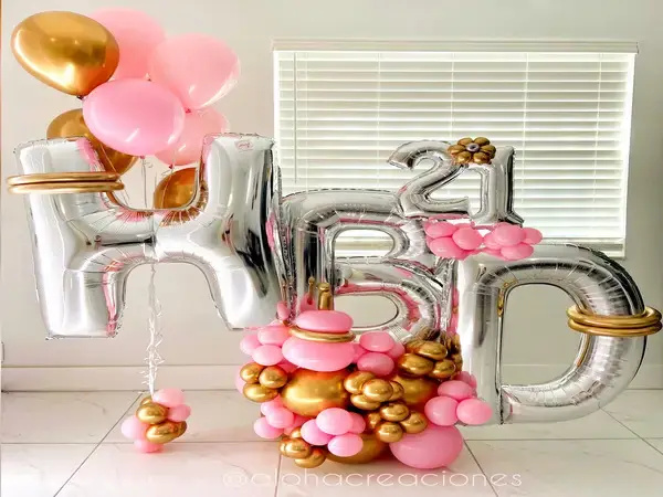 Birthday balloon bouquets in Miami — photo 9