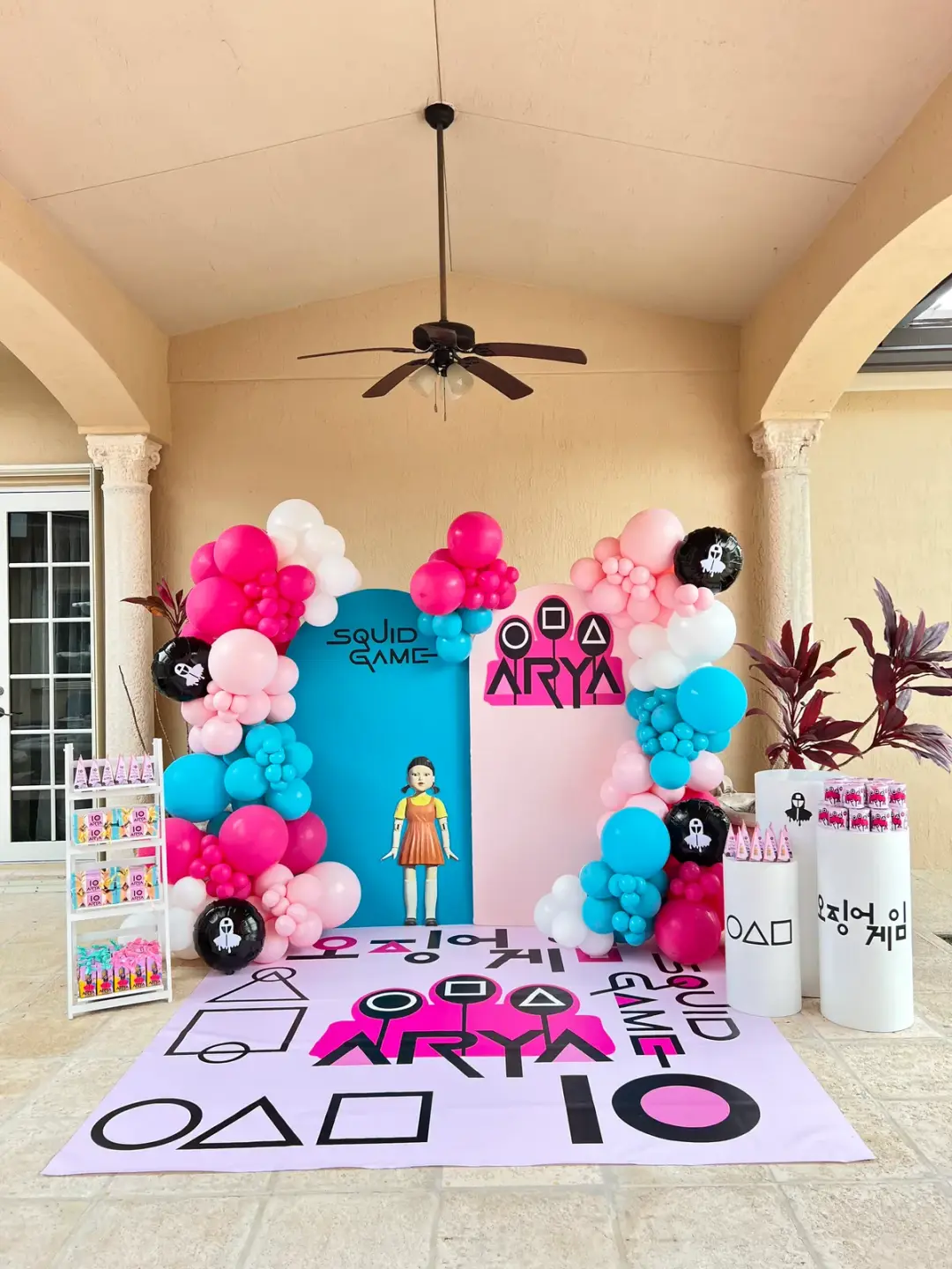 Birthday balloon decorations in Miami — photo 9