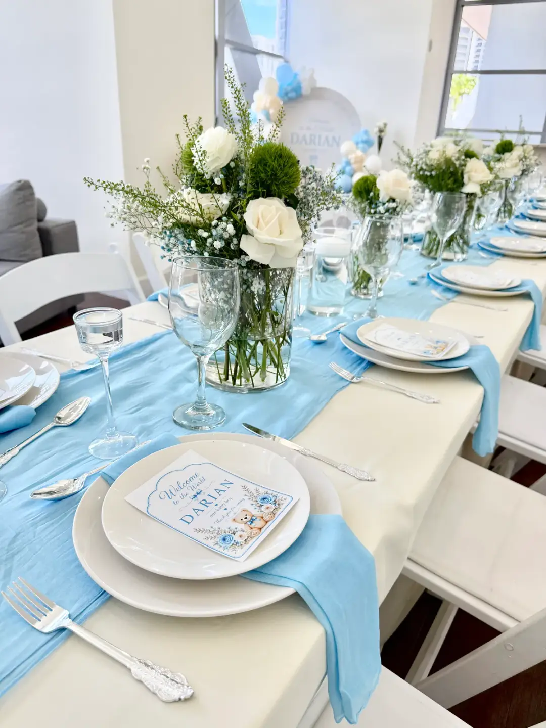 Table decoration by Aloha Creaciones in Miami — photo 5