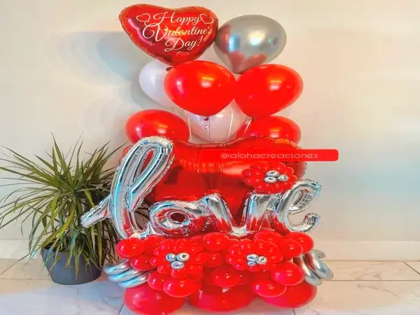 Valentine's Day balloon bouquets in Miami — photo 7